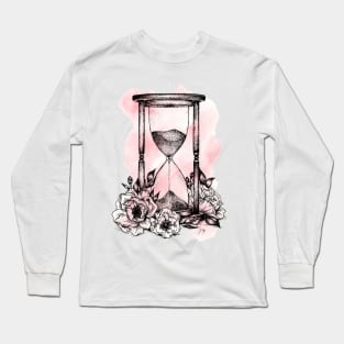 Floral Hourglass Long Sleeve T-Shirt